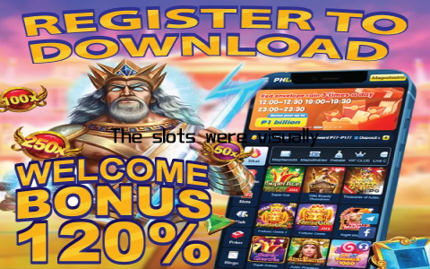 The slots were visually stunning, with engaging themes and smooth gameplay